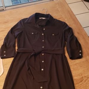 White House Black Market button down dress